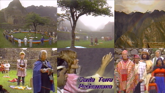 Harmonic Convergence Ceremony in Machu Picchu, 1987
