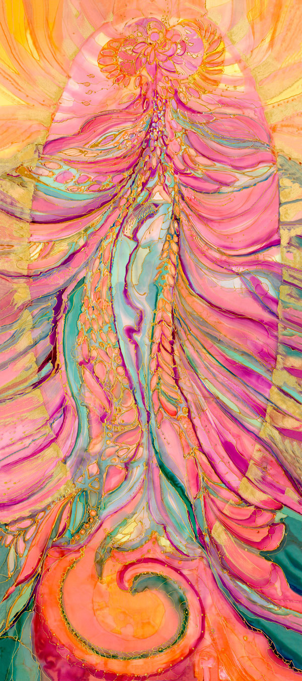 Madonna Silk Tapestry